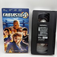 Fantastic Four (VHS 2005 ) Original Marvel Late Limited Release Rare HTF Tape picture