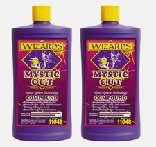 Wizards 11048 Mystic Cut Smart Abrasive Technology Compound 32 oz. each (2 Pack) picture