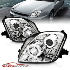 [Dual Halo]For 1997-2001 Honda Prelude LED Ring Projector Headlights picture