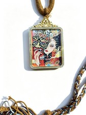 Gau Box Pendant Necklace Alloy Cubic Zirconia Vintage Fashion Jewelry For Women picture