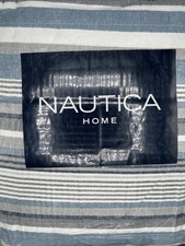 NEW Nautica-Jettison Grey, King, Quilt Set With Two Matching Shams picture