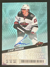 2024-25 Credentials Hockey LIAM OHGREN Debut Ticket Access Auto/ 99 (Minnesota) picture