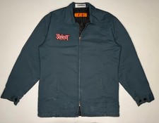 Vintage Slipknot Heavy Nu Metal Mechanic Work Delivery Jacket | M picture