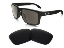 Galaxy Replacement Lenses For-Oakley Holbrook OO9102 Black Polarized 100% UVA&B picture