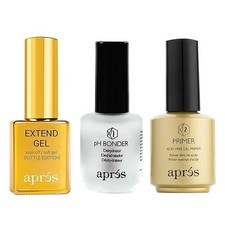 APRÉS Gel-X Professional Nail Kit - Gold Bottle, pH Bonder, Acid-Free Primer. picture