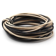 10’/ea. Gavitt Guitar Wire Cloth-covered Vintage-style Push Back Black/White picture