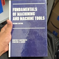 Marcel Dekker Fundamentals of Machining and Machine Tools 2nd Ed HC 1989 562p picture