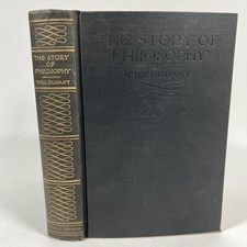 The Story of Philosophy Book Will Durant SIGNED 1927 Early Edition picture