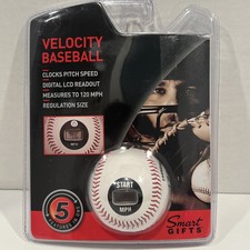 Velocity Baseball Smart Gifts Measures To 120 MPH Distance 20 -80 Feet picture