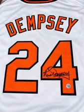 Rick Dempsey Signed Orioles Jersey Wilder Cert picture