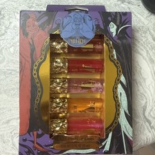 Disney Villains 5 Piece Scented Lip Gloss Collection Assorted Shades New picture