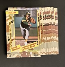 1993 Topps Coca Cola Commanders of the Hill 30 Card Baseball Set - 7 HOFers picture