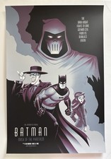 Batman Mask Of The Phantasm Screen Print Movie Poster Mondo PCC picture