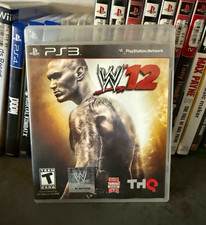 THQ WWE '12 PS3 2011 T Teen Sports Wrestling Game NTSC-U/C Manual Included picture