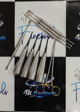 Hu-Friedy Dental Instruments Lot Of 9 Pcs (Elevators,Bone file,needle holder '7) picture