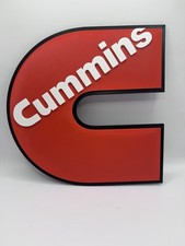 Cummins Diesel Engines 3D Wall Sign Plaque Mancave Garage Shop Decor picture