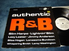 Authentic R&B LP blues comp UK repress Tasty Mono Slim Harpo, Silas Hogan picture