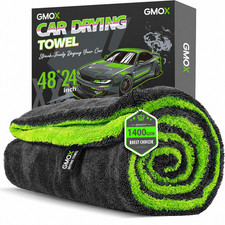 36x24in Microfiber Car Drying Towel 1400GSM Stripe-Free Automatic Washing Cloth picture