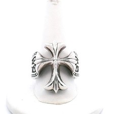 NightRider Renaissance Cross Sterling Silver Ring picture