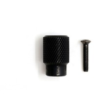 Genuine Hipshot SK1 Black Knurled Tuner Button picture