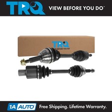 TRQ New CV Axle Shaft Assembly Pair Set Front for Aviator Explorer Mountaineer picture