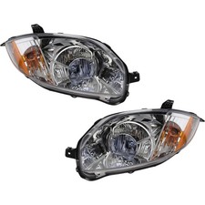 Halogen Headlight Assembly Left and Right Set For 2007-2012 Mitsubishi Eclipse picture