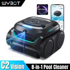 Robotic Pool Cleaner WYBOT C2 Vision Cordless Pool Vacuum Cleaner Wall Climbing picture