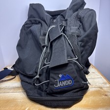 Jandd Mountaineering Backpack Hiking Outdoor BLACK Nylon Canvas picture