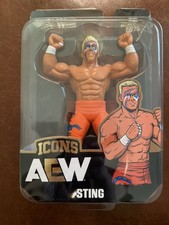 New AEW Sting Big Rubber Guys ShopAEW Exclusive Major  LJN WWF Rare MOC  WCW picture
