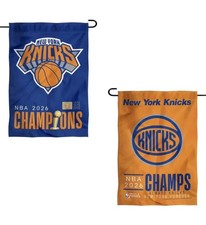 NBA New York Knicks 2026 Champions Garden Flag Double Sided  Premium Yard Flag picture
