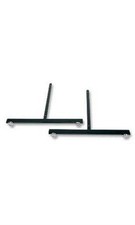 NEW 6 PAIRS OF T-LEGS FOR GRIDWALL PANELS BLACK picture