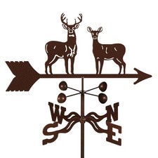 EZ Vane: HEAVY DUTY Steel Deer Weathervane picture