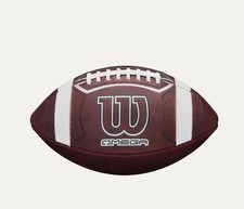 Wilson Omega Official Game Football - Leather Brand New NCAA NFHS picture