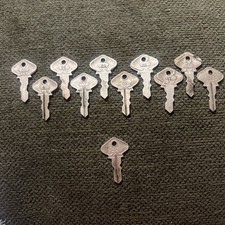 Set of 11 Ford Model T Keys Numbered 60 to 69 Made picture