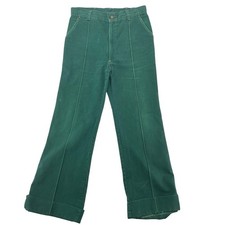 Seafarer Pants Cinch Back 28 Green Good picture