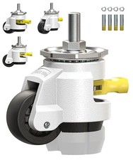 4PCS Retractable Caster Wheels Leveling Stem Workbench Machine Equipment picture