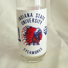 Indiana State University Sycamores 1978-1979 NCAA Runner-Up Souvenir Glass picture