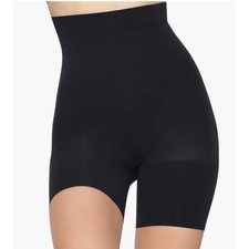 NWT SKIMS Everyday Sculpt Mid Thigh Shorts in ONYX Sz SMALL picture