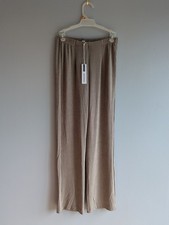 Chicos Women's Travelers Beige Pullon Elastic Waist Stretch Pants NWT Sz 00R picture