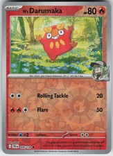 Reverse Holo N's Darumaka 026/159 Common SV09: Journey Together NM picture