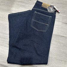 NWT Southpole  Baggy Y2K raw Denim Jeans 36x34 Wide Leg Deadstock Vintage picture
