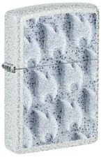 Zippo Frozen Flames Design Glacier Windproof Pocket Lighter, 46599 picture