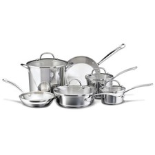 Farberware Millennium Stainless Steel Cookware Professional Pots and Pans 10-Pc picture