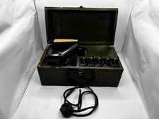 WWII AN/GGQ-1 Morse Code Practice Set Telegraph Apparatus 5 J-38 Keys Military. picture