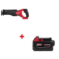Milwaukee 2821-20 M18 FUEL SAWZALL Recip Saw w/ 48-11-1850 Battery Pack picture
