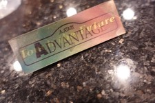 Vintage Atari   Electronic Video game Computer  STORE employee PIN  D10  Rare picture