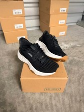 KURU ATOM 2 Womens Everyday Sneaker Jet Black All Sizes Ships Free Medium Width picture
