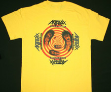 Anthrax State Of Euphoria Yellow Men Unisex All size picture
