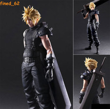 Play Arts Kai Final Fantasy VII Remake Cloud Strife PVC Action Figure Toy Boxed picture