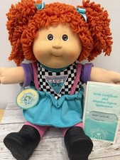 MINT 1989 HASBRO Transitional #30 Popcorn Cabbage Patch Kids Girl Doll CASSEY picture